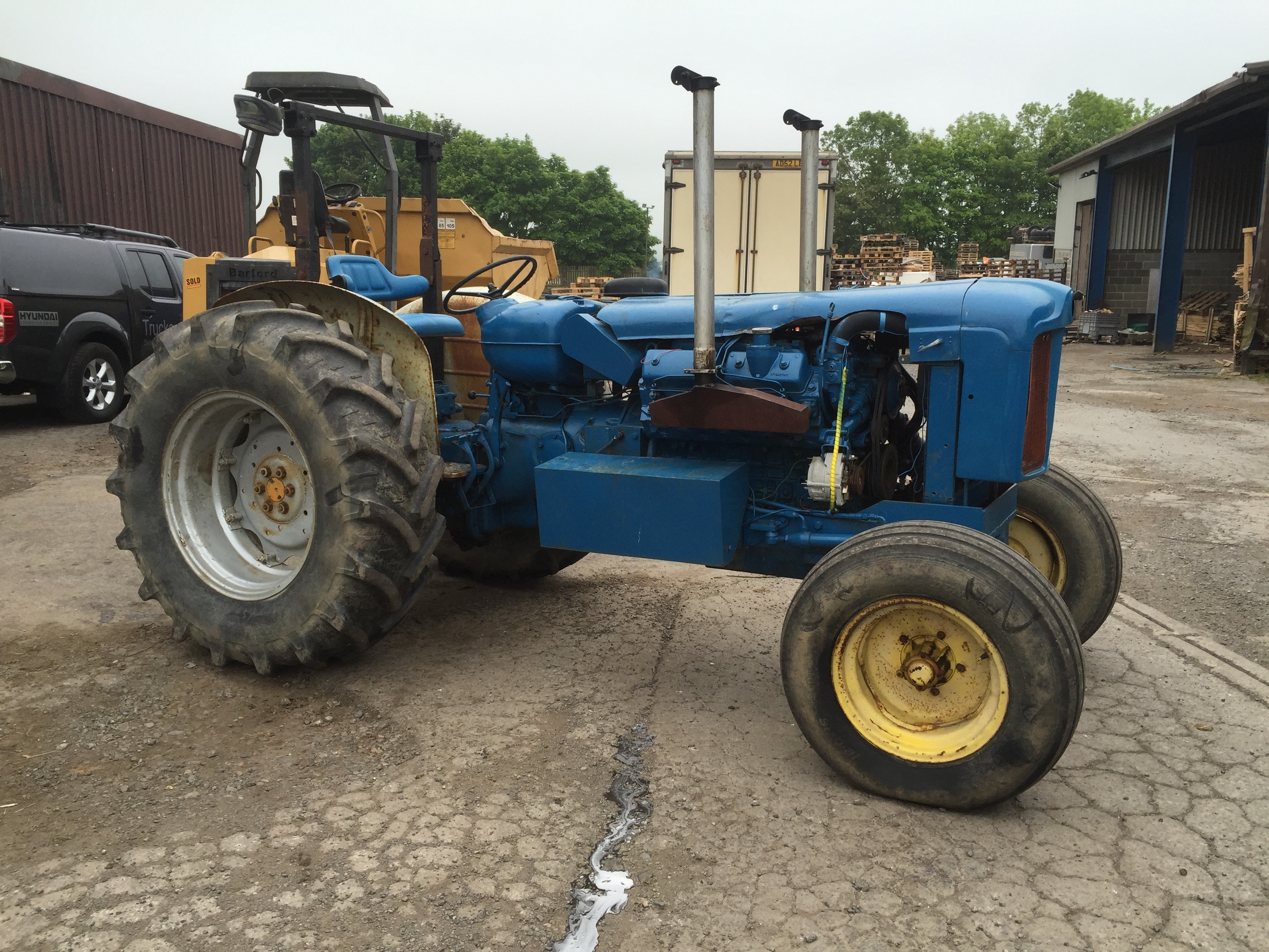 FORDSON Super Major 8cyliner diesel TRACTOR Fitted with a Perkins 640