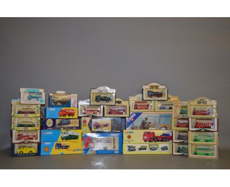 29 x boxed diecast models by Lledo and Corgi, including British Road Services. Together with a small quantity of unboxed mode