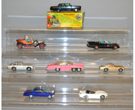A boxed Corgi 268 Green Hornet 'Black Beauty',G in F outer box with some crushing and lacking inner packaging and accessories