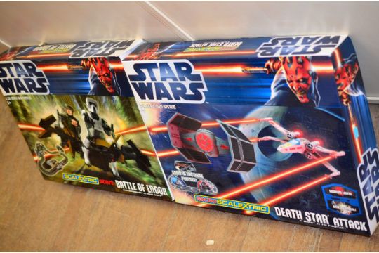 star wars scalextric battle of endor