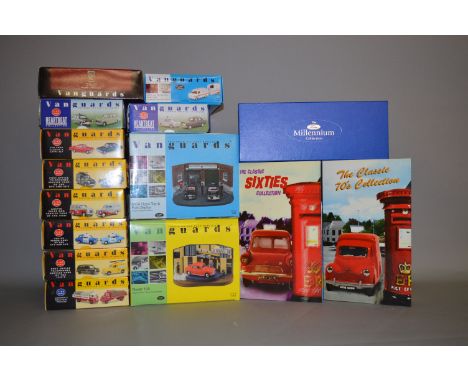 15 x Vanguards and Corgi gifts sets, multipacks and dioramas. Boxed and appear E. 