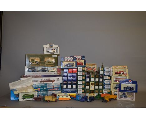 A mixed lot including a small quantity of unboxed diecast models by Dinky together with a good quantity of  boxed models by L