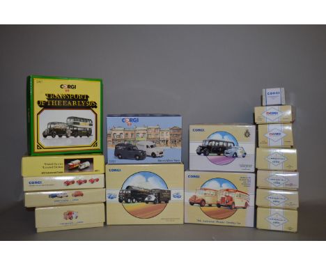 Corgi Classics boxed diecast models, including some sets including 97713 Italian Job. All G+/VG.