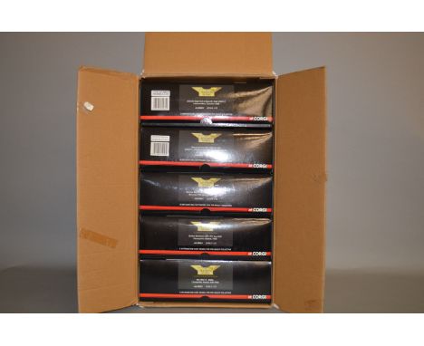 Five Corgi Aviation Archive diecast model aircraft: AA38503; AA38404; AA38801; AA38502; AA38802. Boxed and appear E. (5)