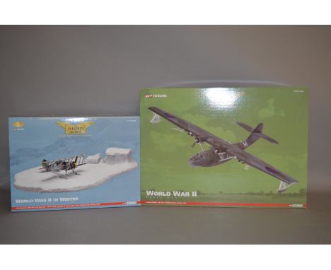 Two Corgi Aviation Archive diecast models: AA36204; AA36101. Boxed and appear VG. (2)