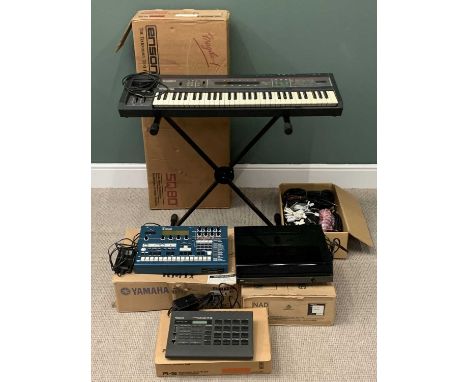 MUSICAL EQUIPMENT - to include Ensoniq Electronic Keyboard, Yamaha RM1X Sequence Remixer, a Roland Human Rhythm Composer R-5 