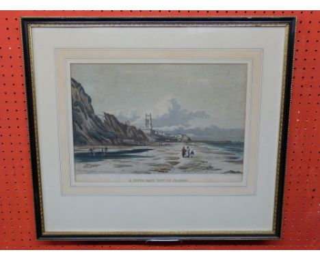 After Varley, coloured Etching, "A South East View of Cromer", 25 x 36cm