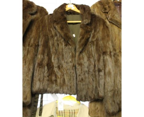 Lady's, probably squirrel fur, jacket.