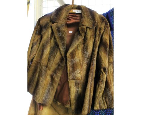 Lady's, probably squirrel fur, jacket.