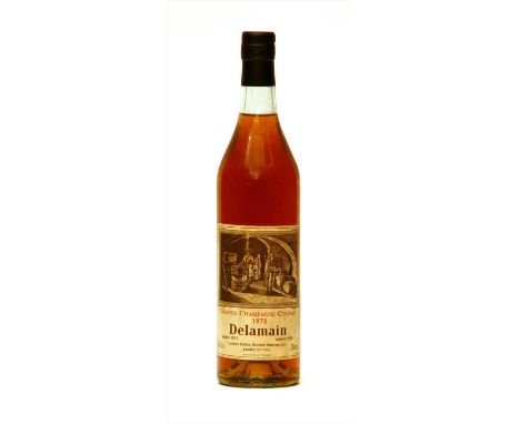 Delamain, Grande Champagne Cognac, 1970 , landed 1973, bottled 1994, one bottle