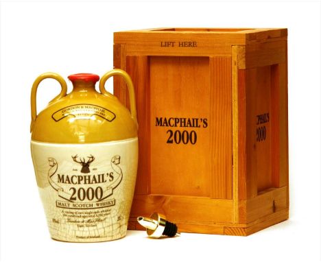 Gordon &amp; MacPhail, Rare Aged Scotch Whisky, 2000 , with certificate (detailing that this special Malt Scotchy whisky was 