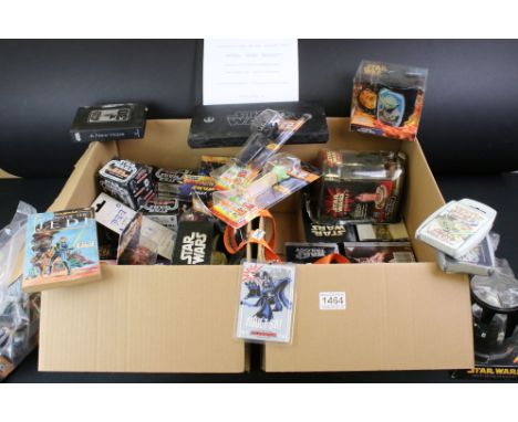 Star Wars - Group of Star Wars collectibles to include 8 x Celebration coins, 10 x carded PEZ Dispensers (4 in poor condition