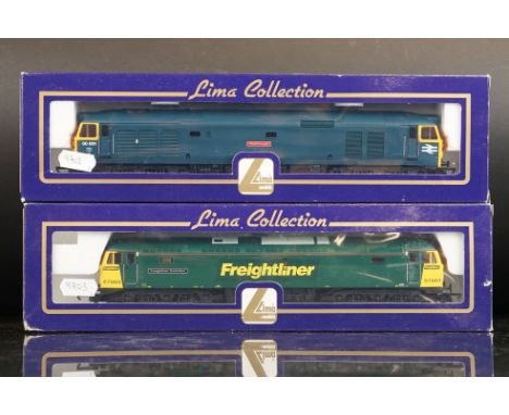 Two boxed Lima Collection OO gauge Diesel Locomotives to include L205170 Class 50001 Dreadnought Rail and L204689 Class 57003