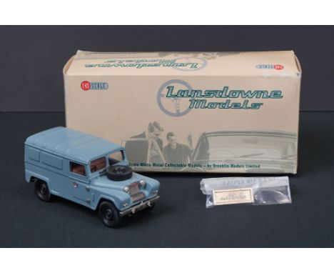 Boxed Lansdowne Models 1:43 scale LDM. 40 1960 Austin Gipsy Long Wheel Base "Hard Top" diecast model (diecast ex, box gd) 