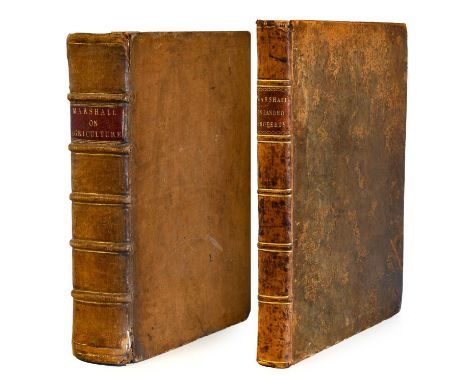 MARSHALL (William) Minutes of Agriculture, made on A Farm of 300 Acres of Various Soils, Near Croydon, Surry [sic]. . ., 4to,