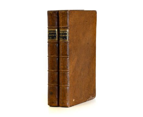 VARLEY or VARLO (Charles) A Treatise on Agriculture, intitled the Yorkshire Farmer, 2 vols, 8vo, 5 wood-engraved plates (3 fo