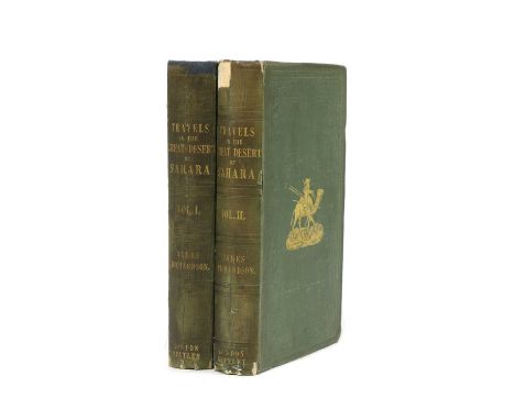 Richardson, James: Travels in the Great Desert of Sahara, in the Years of 1845 and 1846. Containing a Narrative of Personal A