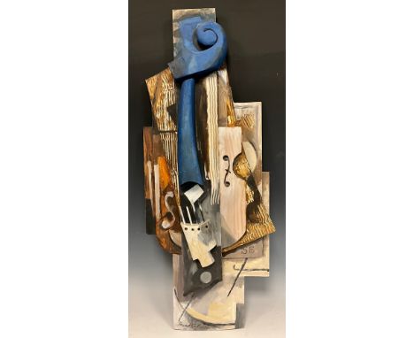 Modern Sculpture - Howard Carter, (British, contemporary) Borrowed Image Series No. XIII, a three dimensional study, 'Pablo's