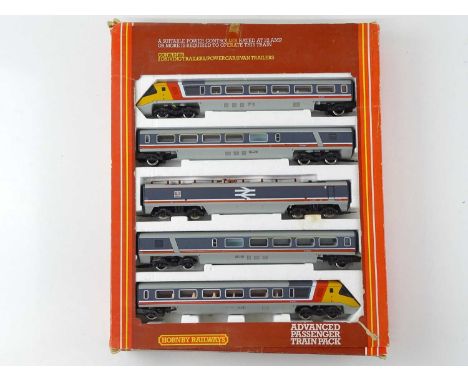 A HORNBY R794 Advanced Passenger Train Pack - complete and with pantograph - VG in F/G box (cellophane window missing)