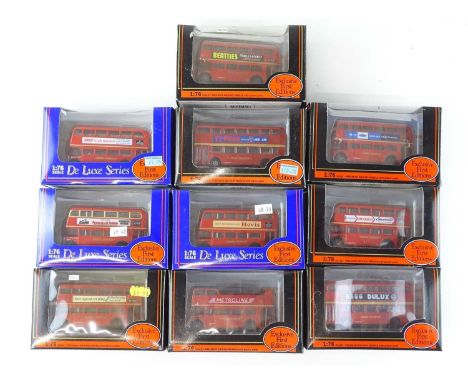 A group of EFE 1:76 scale buses - all London Transport Examples - VG in G boxes (10)