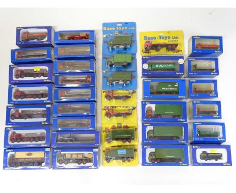 A group of Base Toys / B-T Models 1:76 scale diecast lorries - VG/E in VG boxes (35)