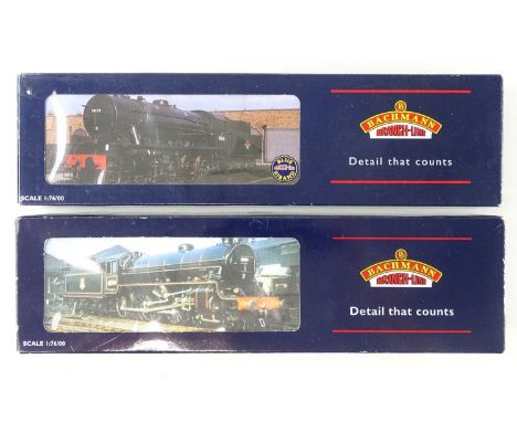A pair of BACHMANN steam locomotives comprising a 32-255 2-8-0 Austerity in WD Army Transport Livery together with a 31-707 C