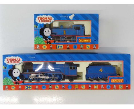 A pair of HORNBY "Thomas the Tank Engine" series items to include R351 Thomas and R383 Gordon - G/VG in G boxes (2)