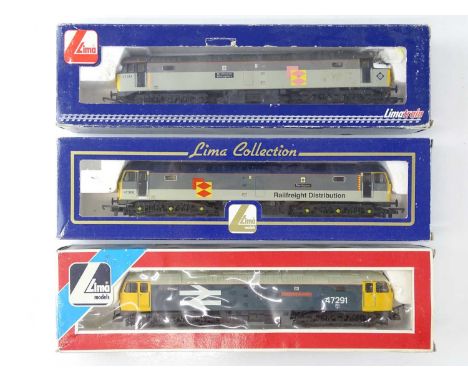 A group of LIMA Class 47 diesel locos in various liveries - G/VG in G boxes (3)