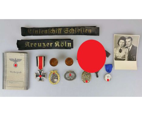 Kriegsmarine, Nachlass des Obermaschinisten Wilhelm Luckhard auf U 563. Gefallen bei der Versenkung von U 563 am 31.5.1943 im