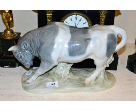 A large Royal Copenhagen model of a bull Generally good condtion