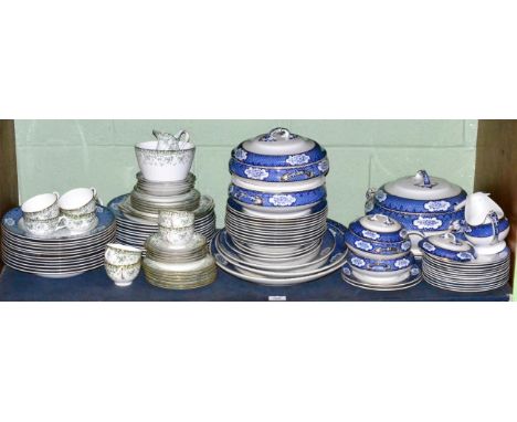 A Losol ware dinner service and Doulton tea service 