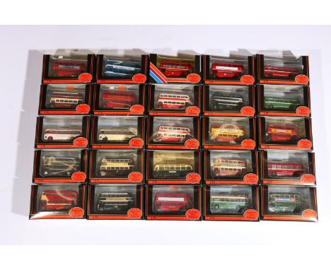 25 Gilbow Exclusive First Editions EFE 1/76 scale diecast model vehicles including 14301 Leeds Transport Yorkshire Post, 1560