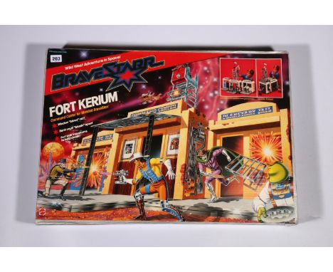Mattel 1781 BraveStarr Fort Kerium command centre, bank and jail, boxed and appears unopened&nbsp; 