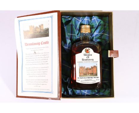 DOUGLAS OF DRUMLANRIG 12 year old pure malt Scotch whisky, distilled, blended and bottled by The Shieling Scotch Co. Ltd of E
