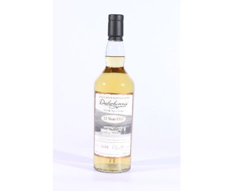 DALWHINNIE 12 year old single malt Scotch whisky, bottled in October 2009&nbsp;by Diageo for The Manager's Dram range for the
