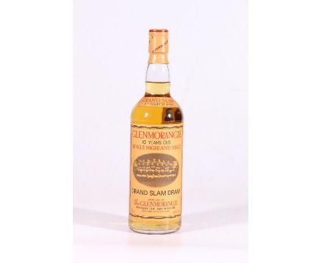 GLENMORANGIE Grand Slam Dram 10 year old Highland single malt Scotch whisky, bottled to commemorate the Scotland Internationa