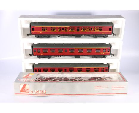 4 Lima O gauge model railways LMS coaches 15865, (4) 