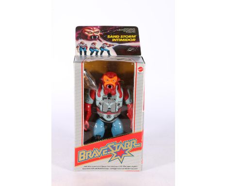Mattel 1724 BraveStarr figure Sand Storm Intimidor, boxed, appears unopened&nbsp; 
