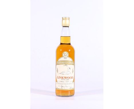 LINKWOOD 15 year old single malt Scotch whisky, bottled on 1st December 1999 by United Distillers &amp; Vintners for The Mana