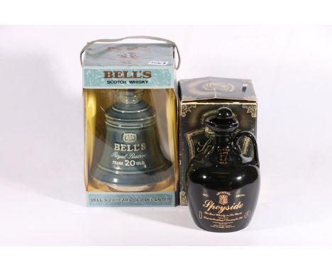 BELL'S Royal Reserve 20 year old blended Scotch whisky 75cl 43GL boxed and SPEYSIDE 17 year old blended Scotch whisky bottled