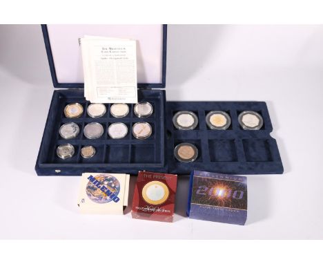 Westminster Mint The Millennium Coin Collection 2000 coins including AUSTRALIA silver proof ten dollars $10 The Present in is