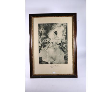 CECIL BEATON (1904-1980), Portrait of Queen Elizabeth The Queen Mother, photographic print published by Raphael Tuck and Sons
