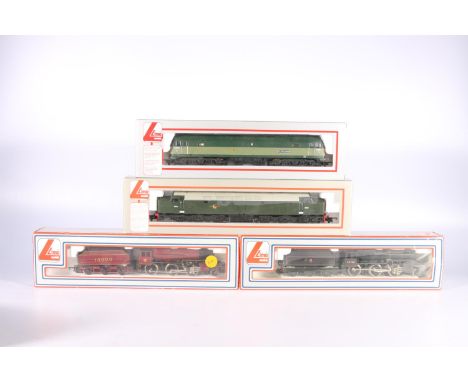 Four Lima Models OO gauge model railway locomotives including 205119 MWG 2-6-0 locomotive 13000 LMS maroon, 205120 MWG 2-6-0 