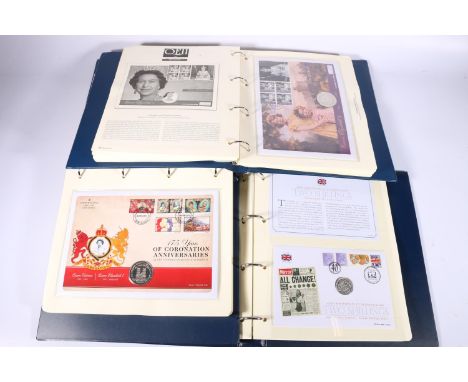 Westminster Mint 175 Years of Coronation Anniversaries Commemorative First Day Cover set containing seven COMMONWEALTH crown-