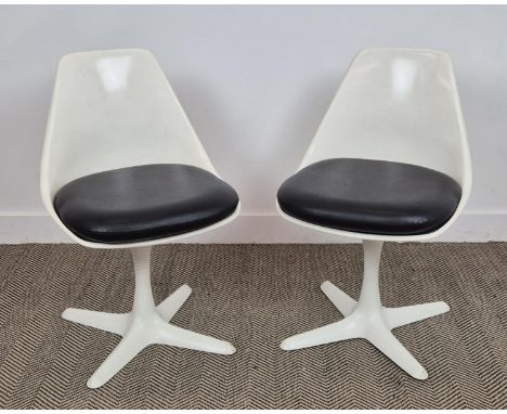 ARKANA CHAIRS, a set of four, by Maurice Burke, vintage 20th century 80cm H approx. (4)