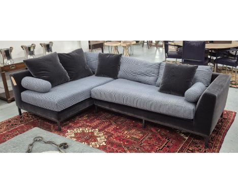 SEDILIA CORNER SOFA, bespoke, 275cm x 168cm x 80cm approx.