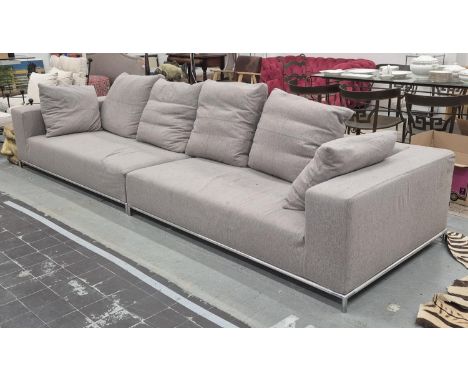 B&amp;B ITALIA SOFA, 108cmx  60cm H x 370cm L.