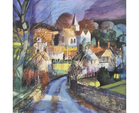 Michael B Edwards (1939-2009)Oil on board'Winter Light, Sapperton'Signed lower left60cm x 60cm (ARR)
