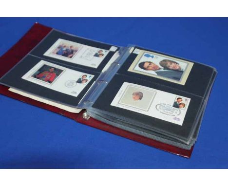 LOT OF FIRST DAY COVERS AND SILKS
in 4 albums and some loose examples
