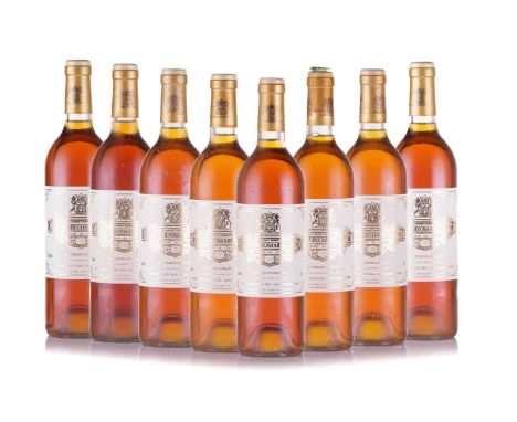 Seven bottles of 1989 Chateau Coutet a Barsac dessert wine, in OWCPrivate Berkshire collection, deceased estate